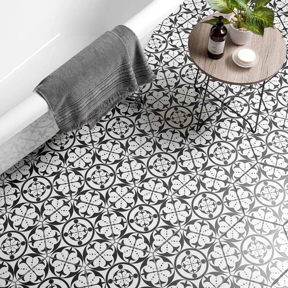 Carnaby Hexagon Black - Hyperion Tiles