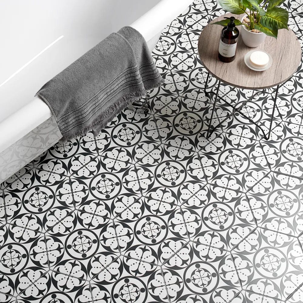 Carnaby Hexagon Black - Hyperion Tiles