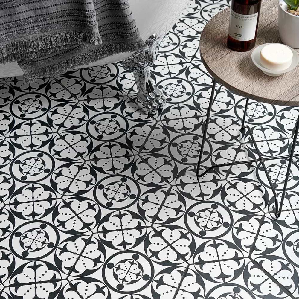 Carnaby Hexagon Black - Hyperion Tiles
