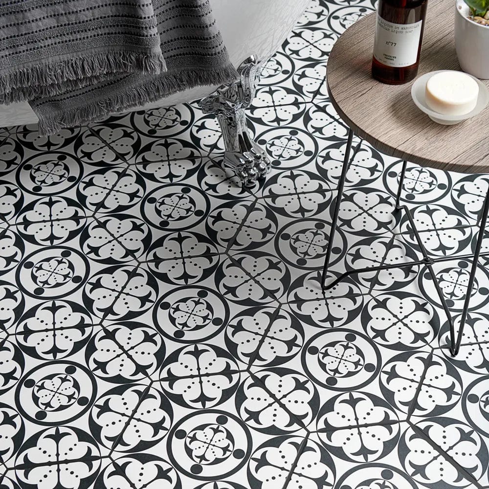 Carnaby Hexagon Black - Hyperion Tiles