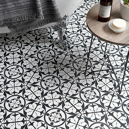 Carnaby Hexagon Black - Hyperion Tiles