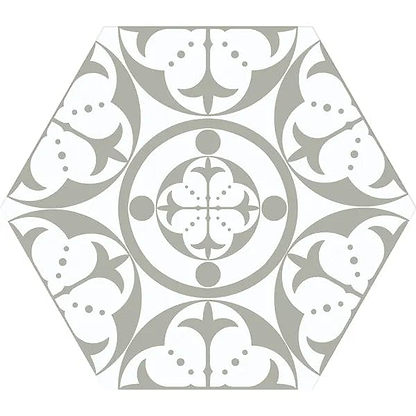 Carnaby Hexagon Grey - Hyperion Tiles