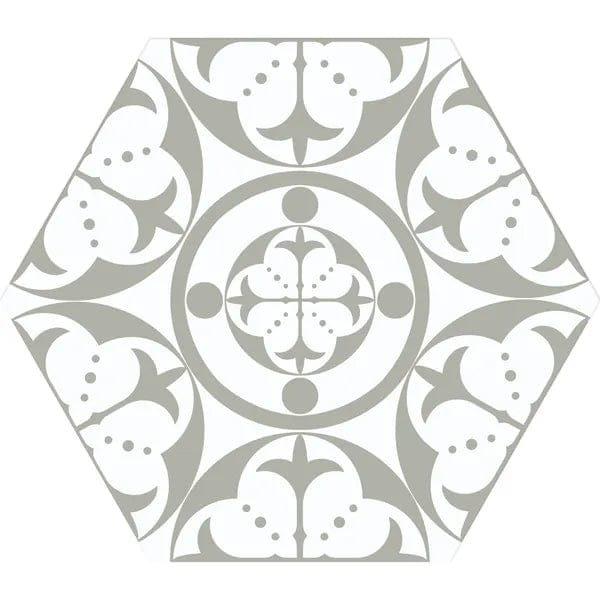 Carnaby Hexagon Grey - Hyperion Tiles