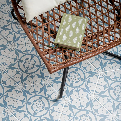 Carnaby Hexagon Sky - Hyperion Tiles