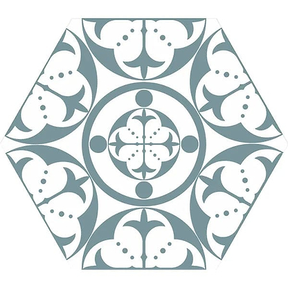 Carnaby Hexagon Sky - Hyperion Tiles