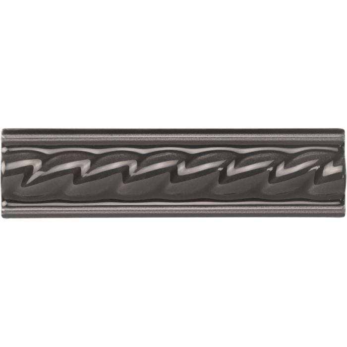 Charcoal Grey Rope Moulding - Hyperion Tiles