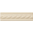 Original Style Tiles - Ceramic 152 x 40mm - Per Piece Colonial White Rope Moulding