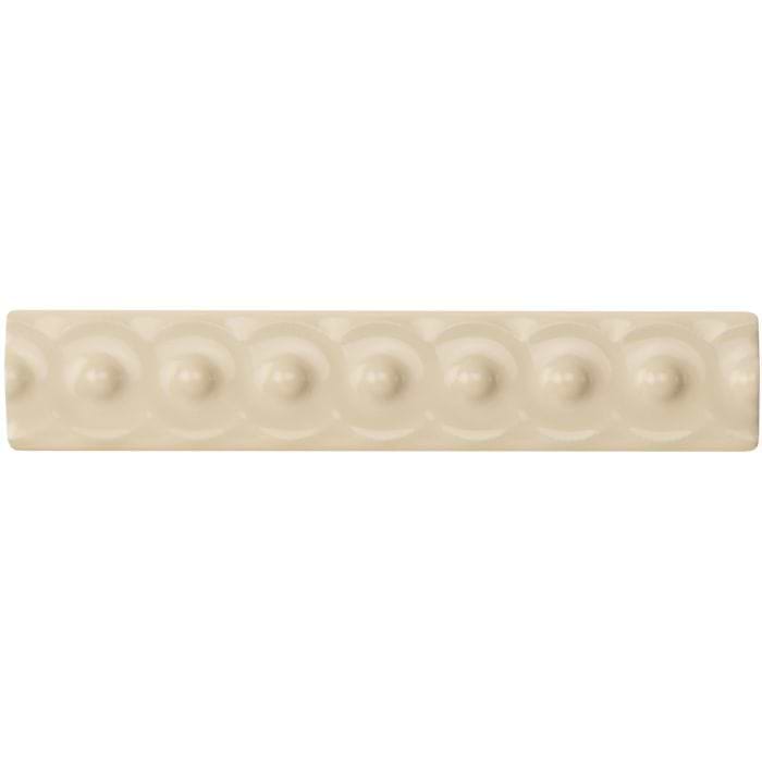 Original Style Tiles - Ceramic 152 x 29mm Colonial White Scroll Moulding
