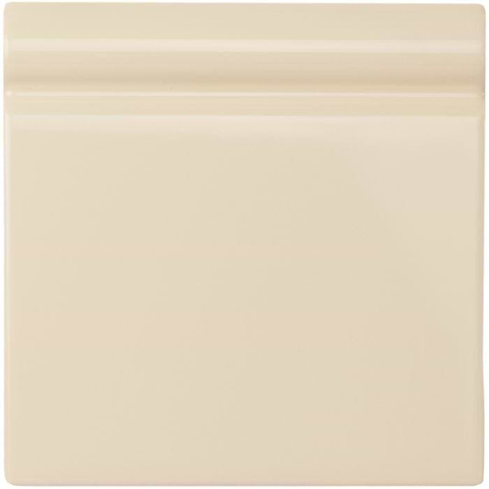 Original Style Tiles - Ceramic 152 x 152mm Colonial White Skirting Tile