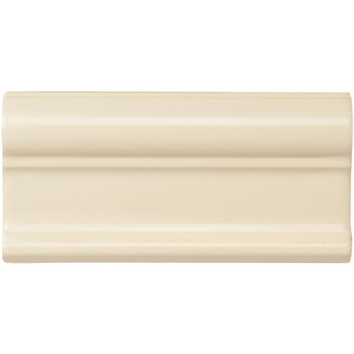 Original Style Tiles - Ceramic 152 x 75mm Colonial White Victoria Moulding