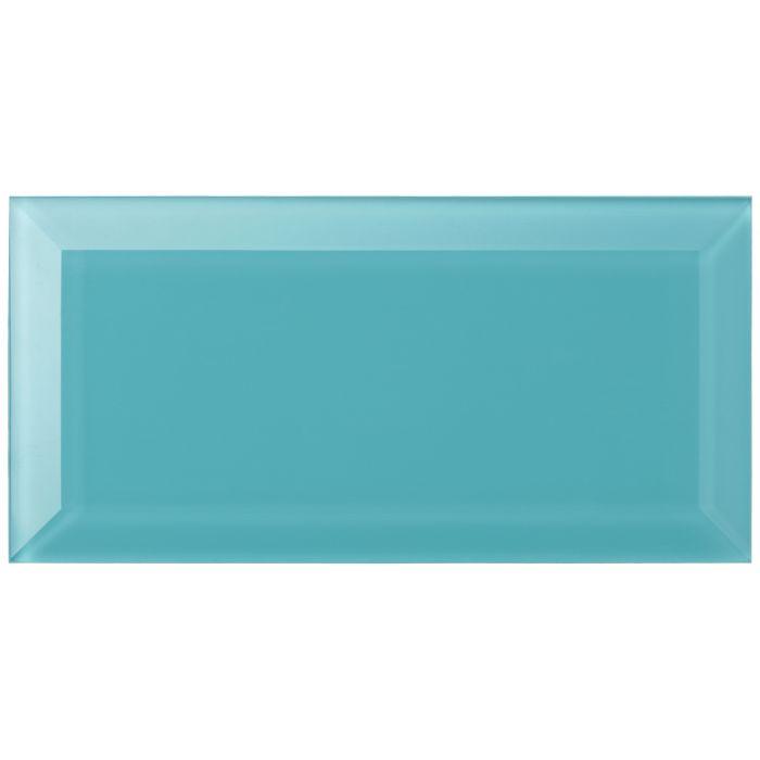 Original Style Tiles - Metro 200 x 100 x 8mm Colorado Clear Bevel Glass 200 x 100mm