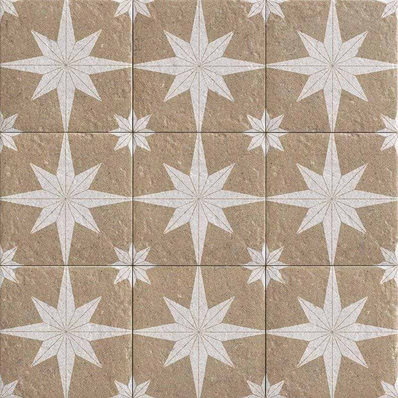 Silver Lion Trading Company Wall &amp; Floor Tiles 20 x 20 x 0.85cm Sold by 1m² Compass Sand Beige