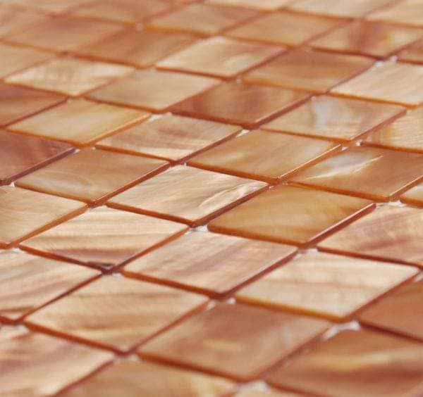 Copper 25mm Square - Hyperion Tiles