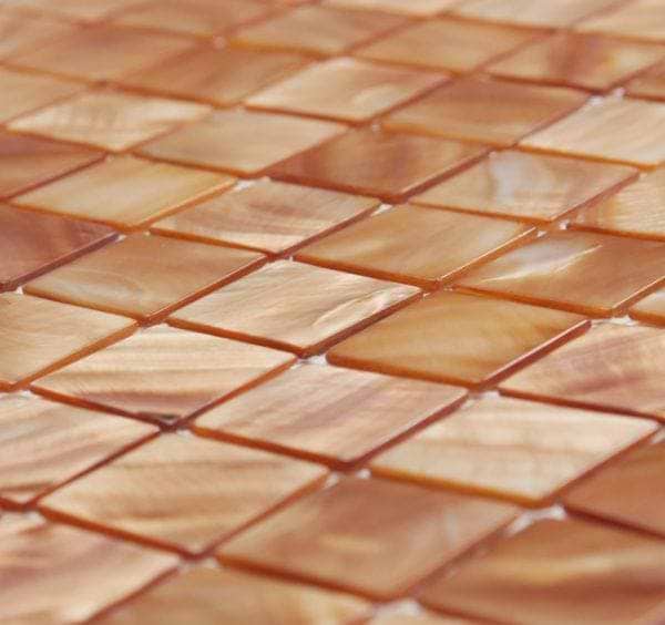 Copper 25mm Square - Hyperion Tiles