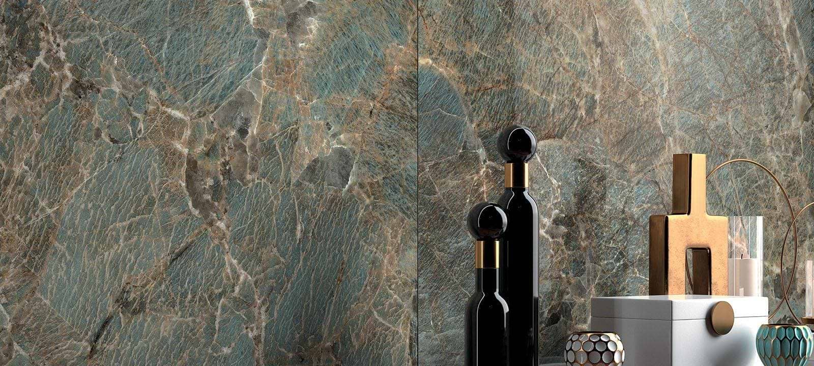Minoli Tiles – Porcelain 80 x 80 x 0.9cm Cosmopolitan Amazzonite Lappato 80 x 80cm