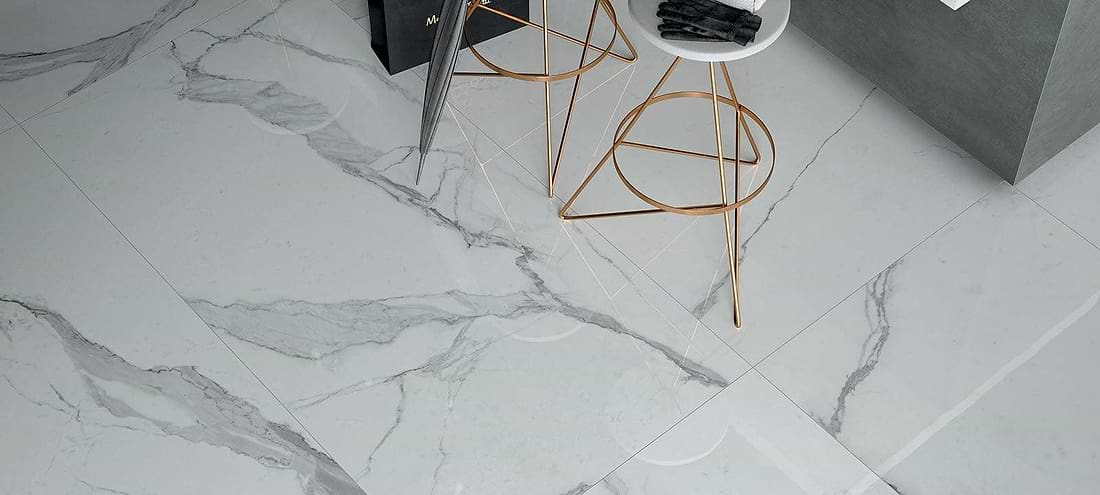 Minoli Tiles – Porcelain 80 x 80 x 0.9cm Cosmopolitan Statuario Extra Matt 80 x 80cm