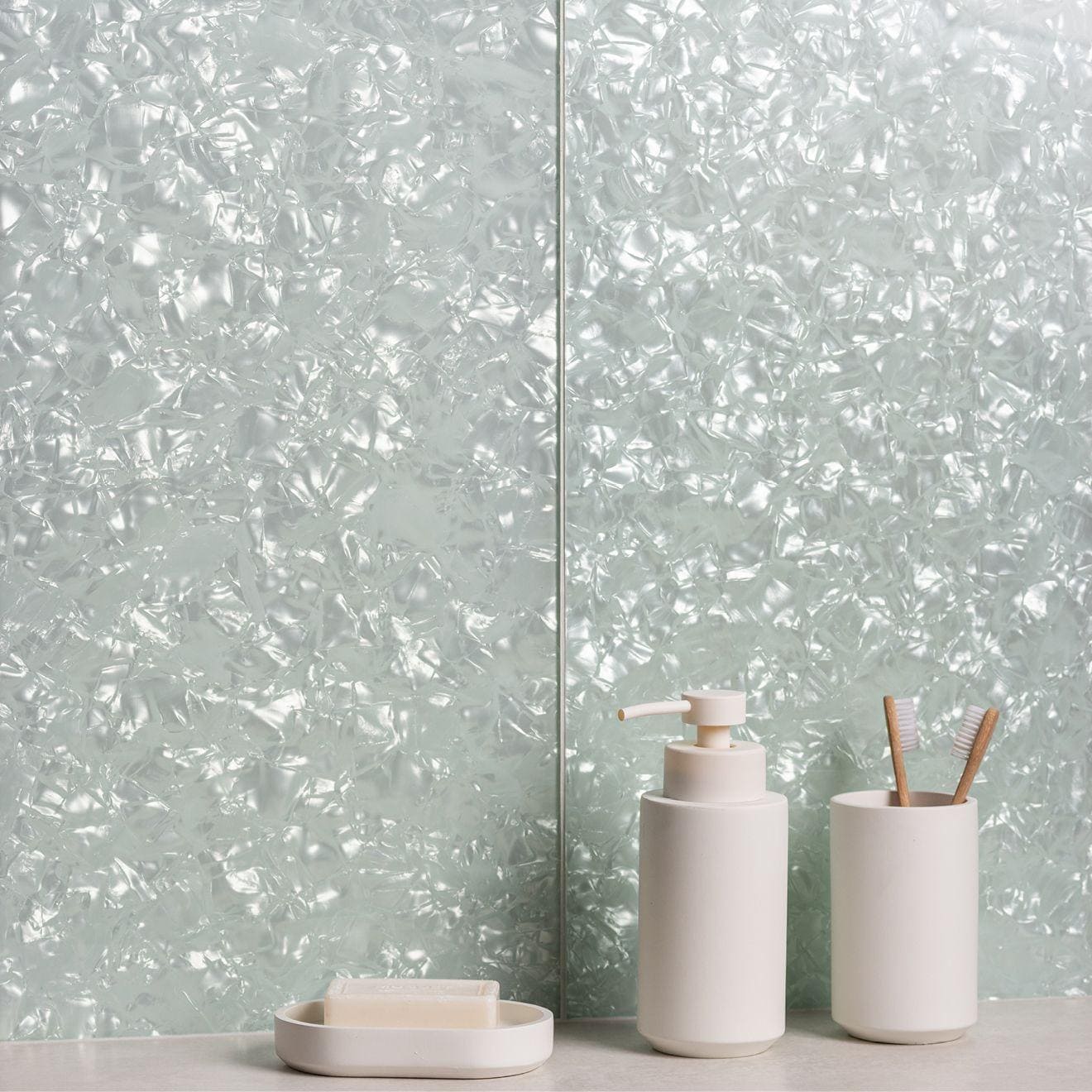 Crushed Pearl Decorative Glass - Hyperion Tiles