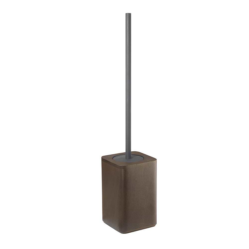 Dafne Toilet Brush Dark Bamboo - Hyperion Tiles