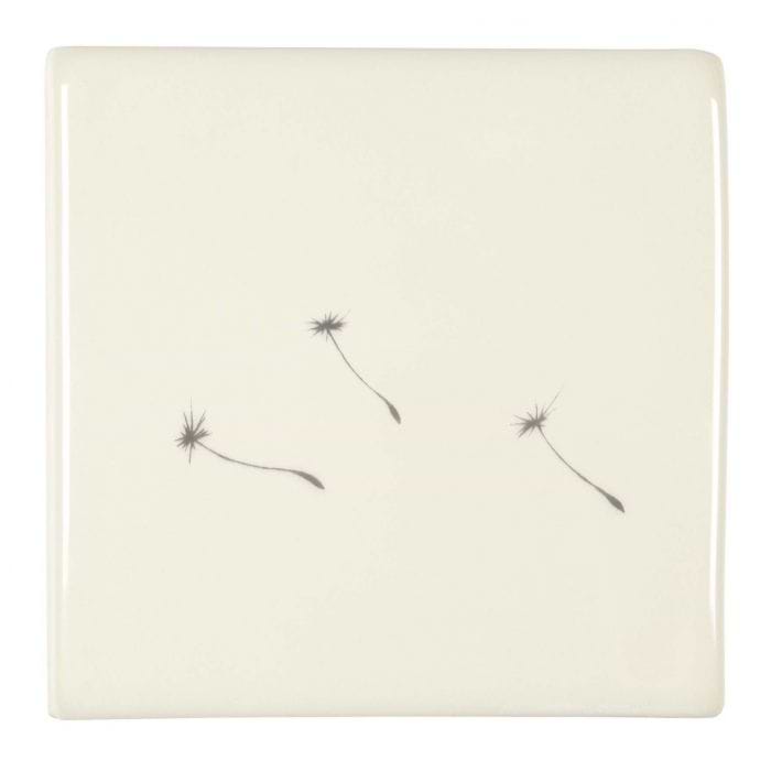 Dandelion Seeds On Off White - Hyperion Tiles