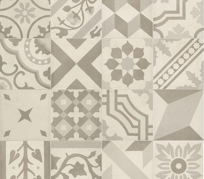 Minoli Wall & Floor Tiles 20 x 20 x 1cm Sold by 0.96m² De-Segni Random Mix Osso Blend Matt