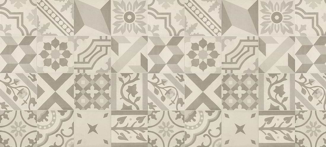 Minoli Wall &amp; Floor Tiles 20 x 20 x 1cm Sold by 0.96m² De-Segni Random Mix Osso Blend Matt