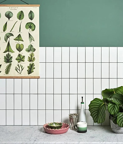 Delicate Wall Ceramic Mini Metro - Hyperion Tiles