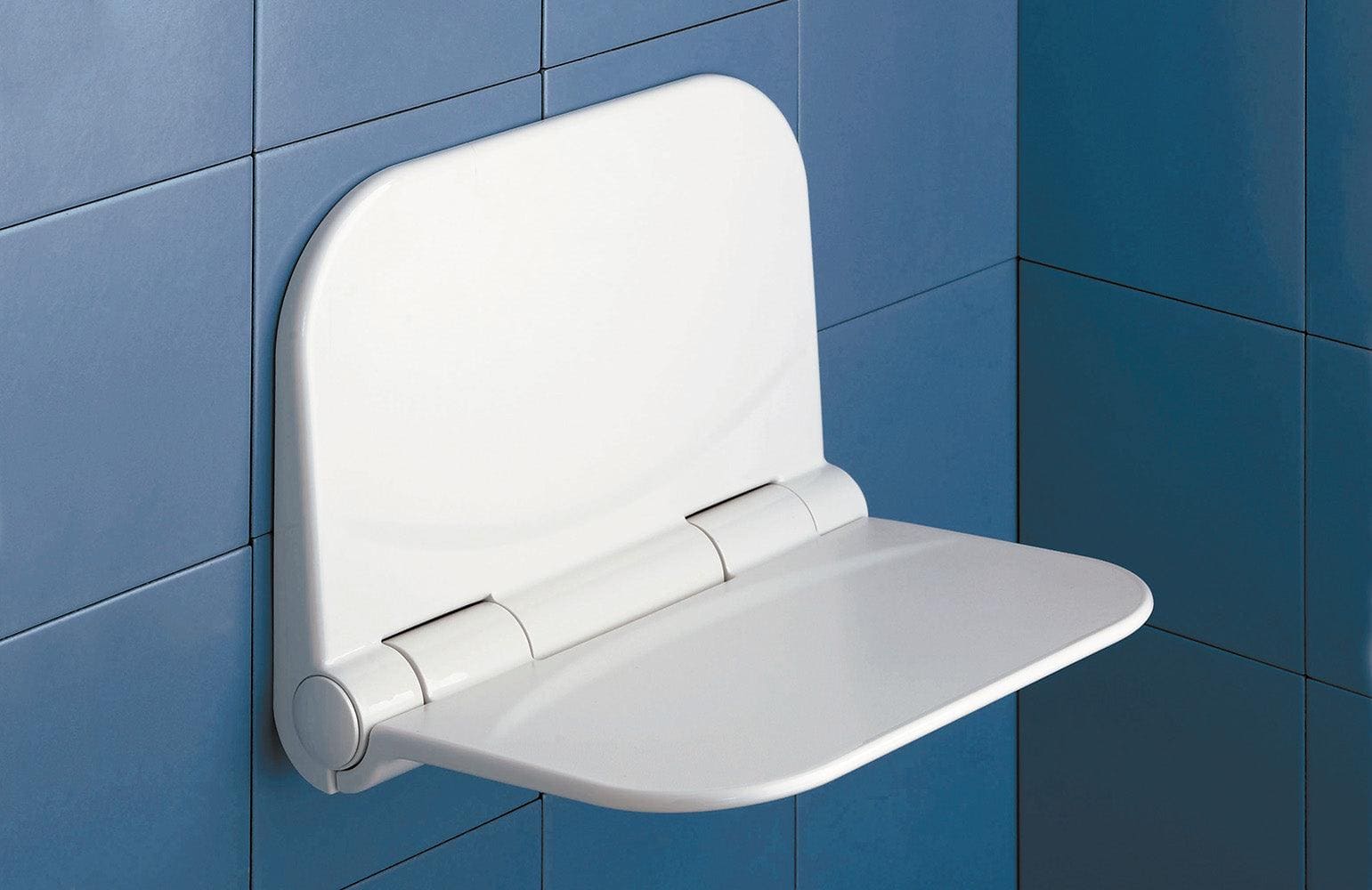 Dino Shower Seat White - Hyperion Tiles