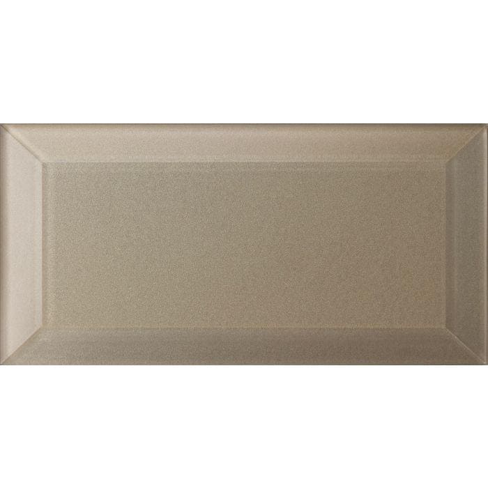 Dionysus Metallic Glass Bevel 200 x 100mm - Hyperion Tiles