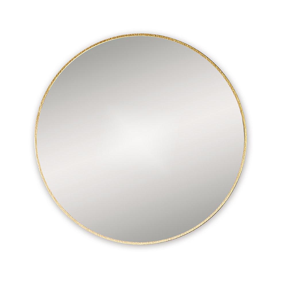 Origins Living Bathroom Mirrors 600 x 600 x 25mm Docklands Round Mirror 60cm Brushed Brass