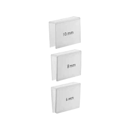 Double Hook Over Glass Chrome - Hyperion Tiles