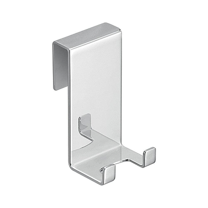 Double Hook Over Glass Chrome - Hyperion Tiles