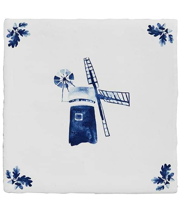 Dyrham Dairy Ceramic Decors Set Of 9 - Hyperion Tiles