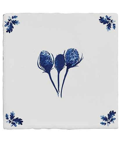 Dyrham Dairy Ceramic Decors Set Of 9 - Hyperion Tiles