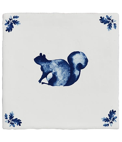 Dyrham Dairy Ceramic Decors Set Of 9 - Hyperion Tiles
