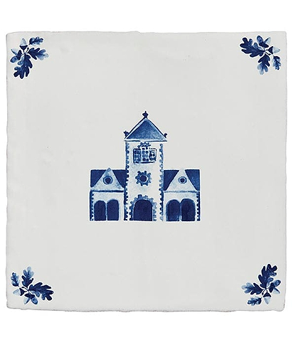 Dyrham Dairy Ceramic Decors Set Of 9 - Hyperion Tiles