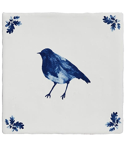 Dyrham Dairy Ceramic Decors Set Of 9 - Hyperion Tiles