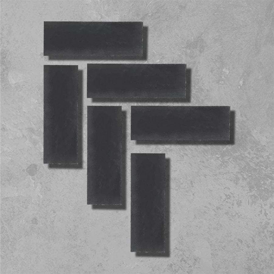 Bert And May Tiles - Encaustic Herringbone 7 x 20 x 1.8cm Sold by 1m² 