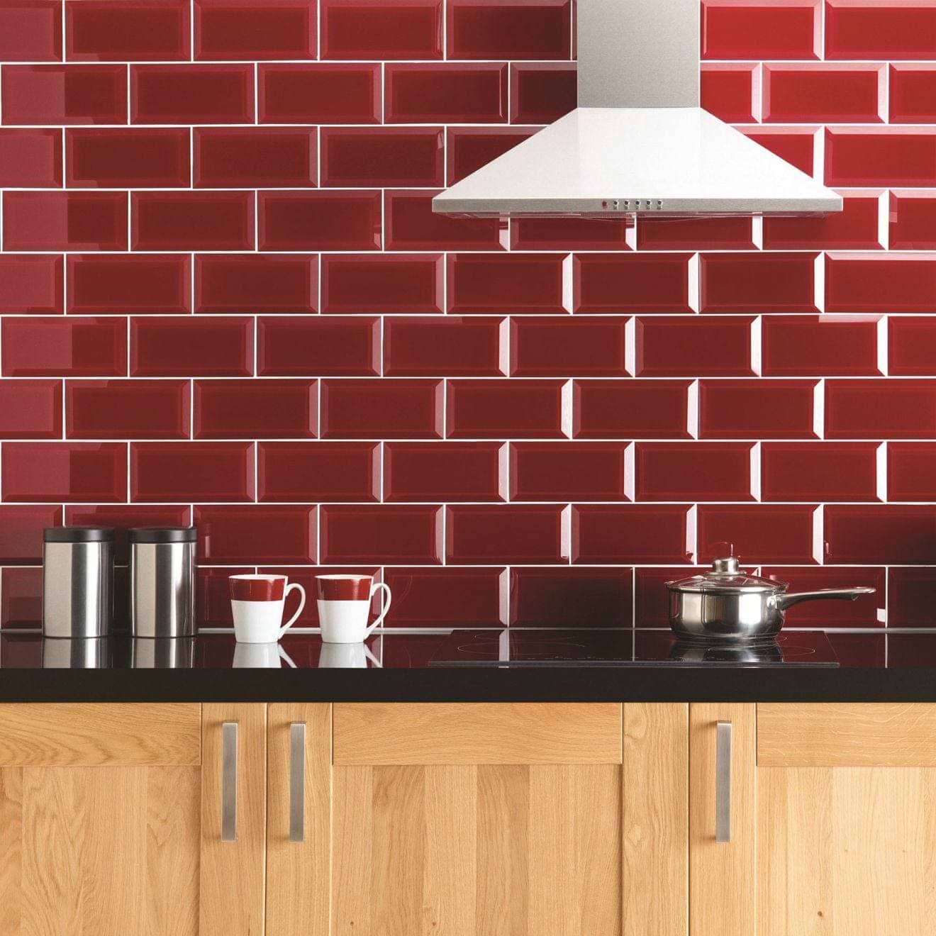 Ebro Clear Bevel Glass - Hyperion Tiles
