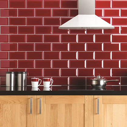 Ebro Clear Bevel Glass - Hyperion Tiles