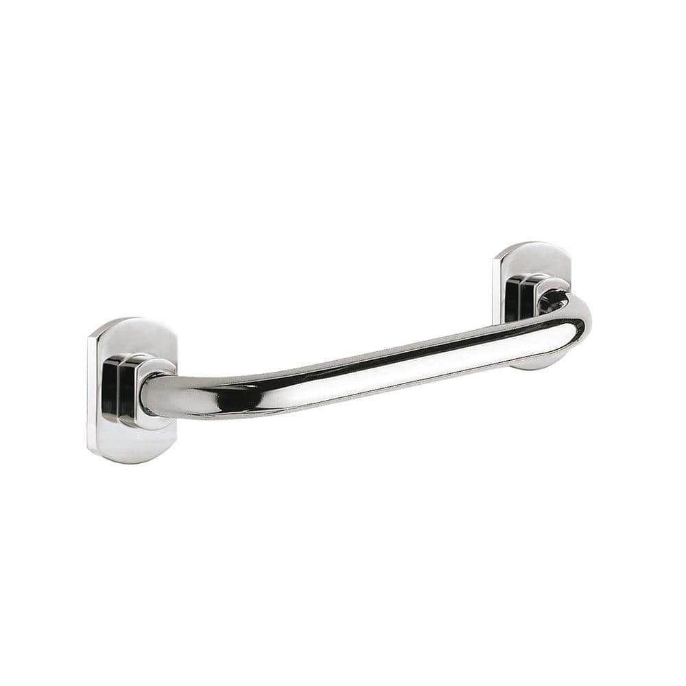 Origins Living Bathroom Accessories 270 x 80 x 95mm Edera Grab Bar 27cm Chrome