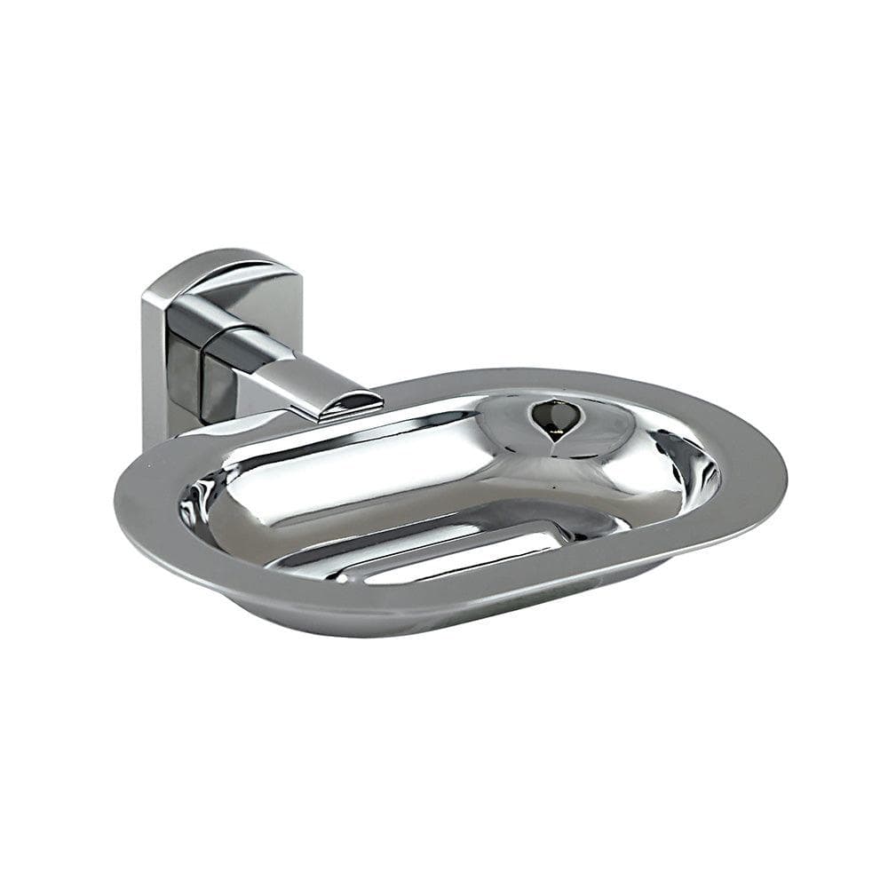 Edera Plus Metal Soap Dish Chrome - Hyperion Tiles