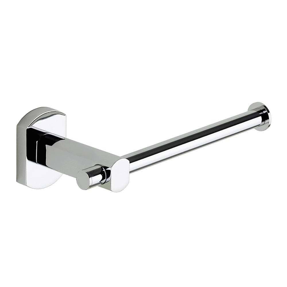 Edera Plus Open Toilet Roll Holder Chrome - Hyperion Tiles