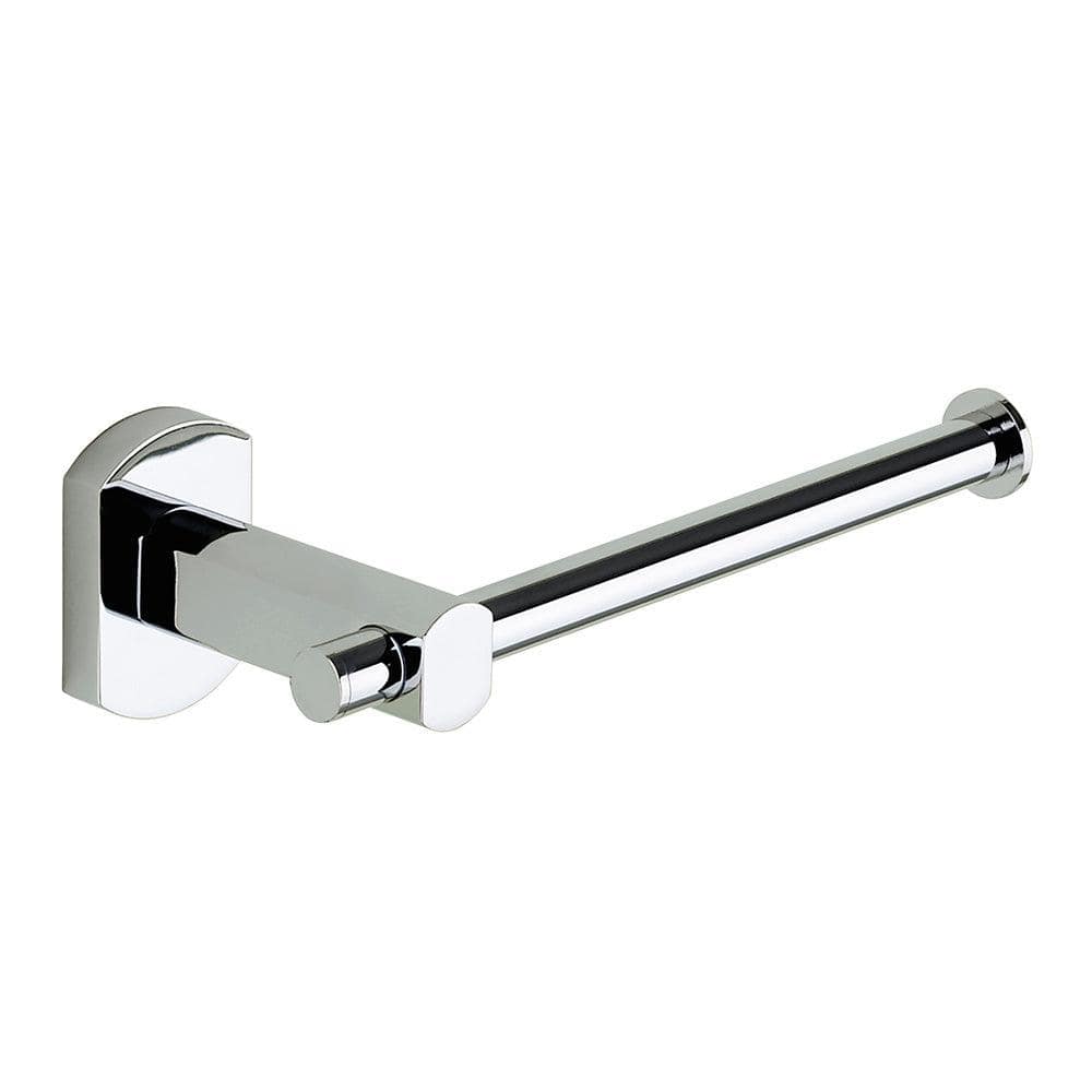 Edera Plus Open Toilet Roll Holder Chrome - Hyperion Tiles