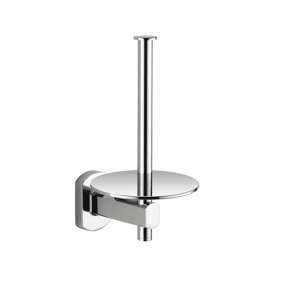 Origins Living Bathroom Accessories 88 x 172 x 109mm Edera Plus Spare Roll Holder Chrome