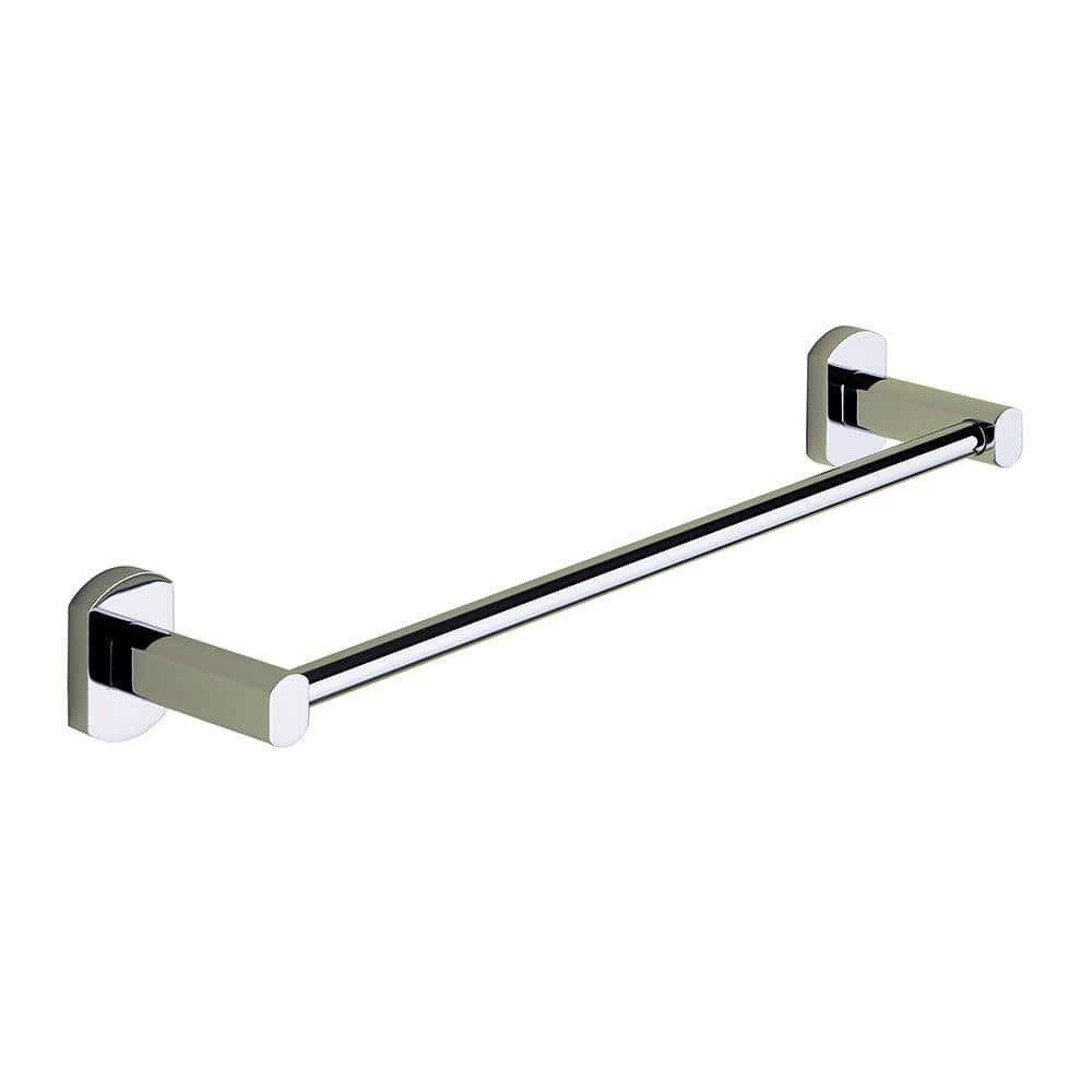 Edera Plus Towel Rail 38cm Chrome - Hyperion Tiles