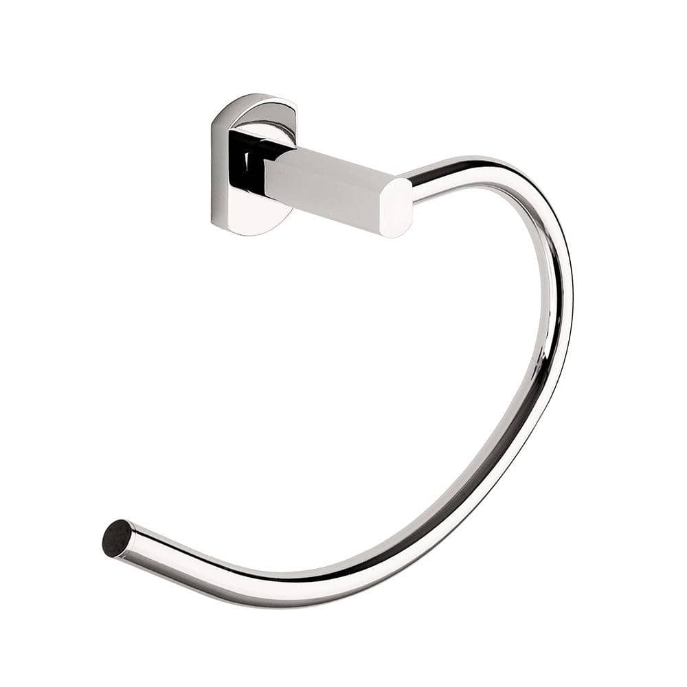 Edera Plus Towel Ring Chrome - Hyperion Tiles