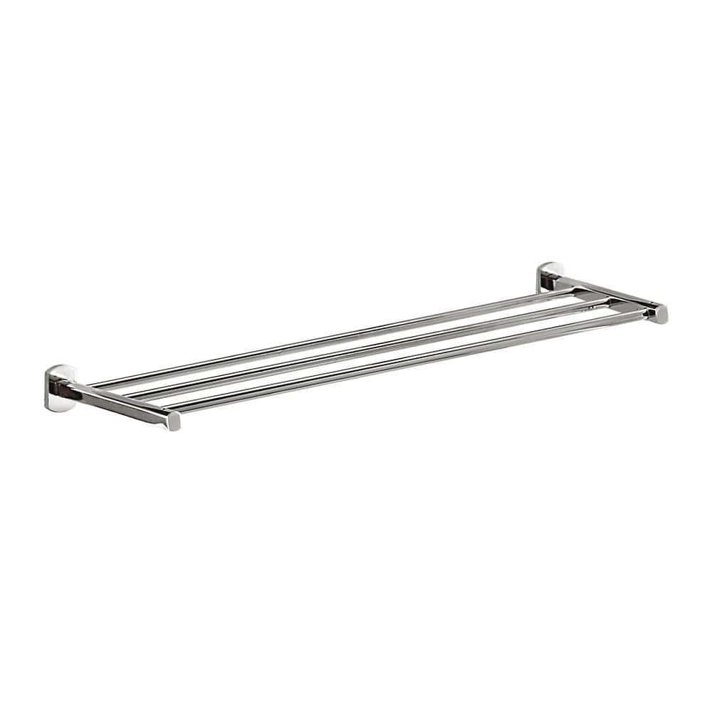 Edera Towel Rack no Arm Chrome - Hyperion Tiles
