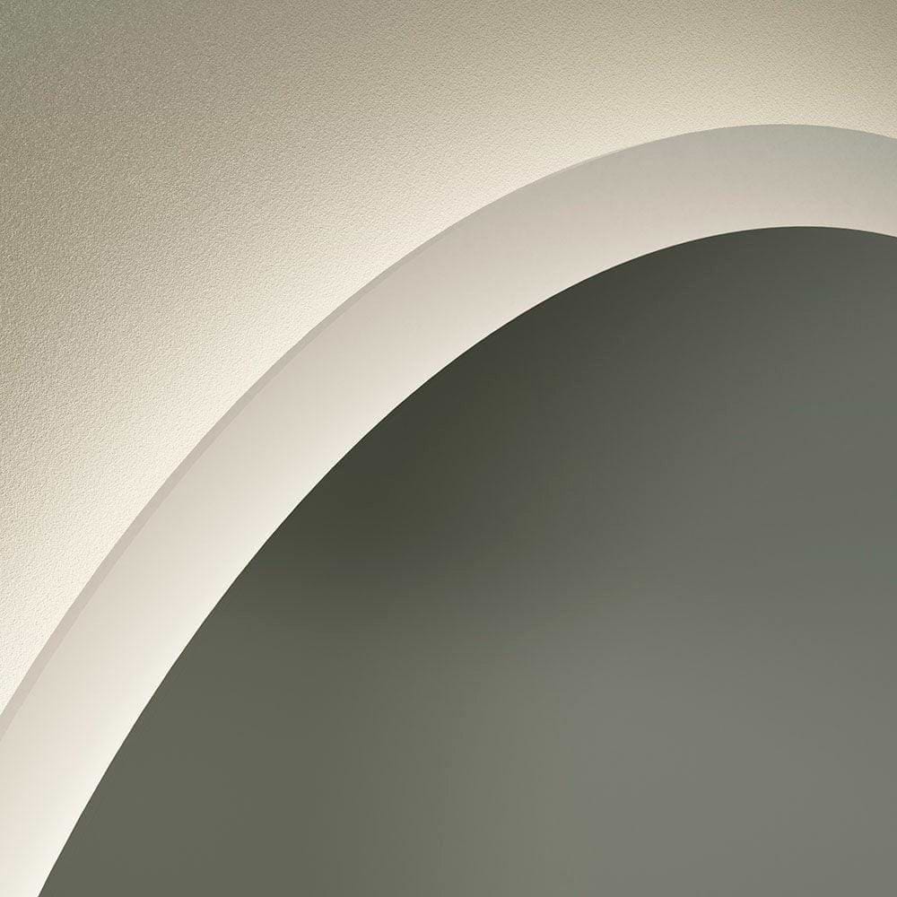 Edison Round Mirror 80cm - Hyperion Tiles