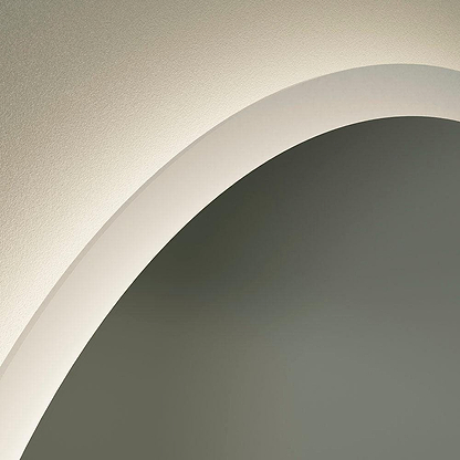 Edison Round Mirror 80cm - Hyperion Tiles