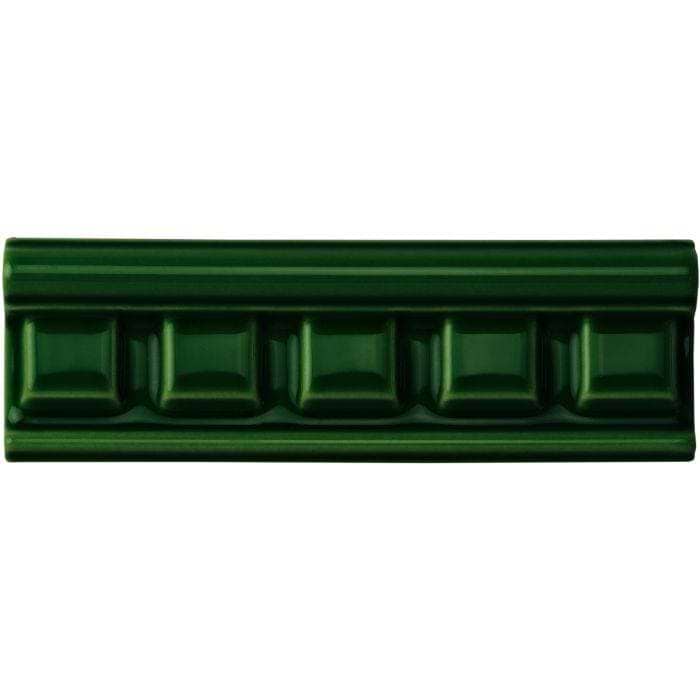 Edwardian Green Dentil Moulding - Hyperion Tiles
